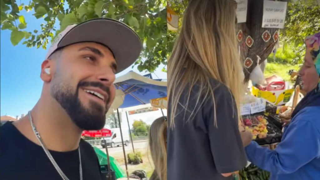 Yol kenarında güldüren anlar! Pazarcı rapçi Sefo’yu tanımayınca olanlar oldu